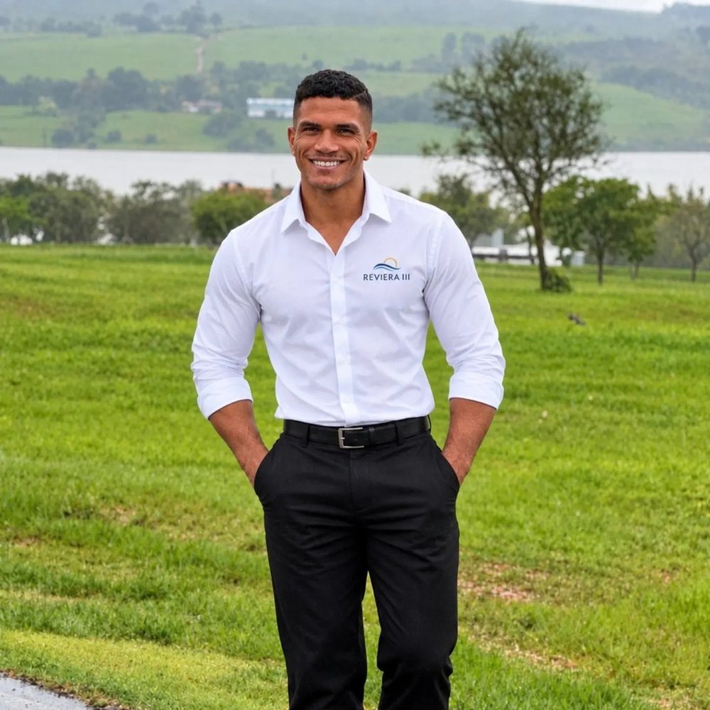Alex Arantes — consultor do Loteamento Riviera III